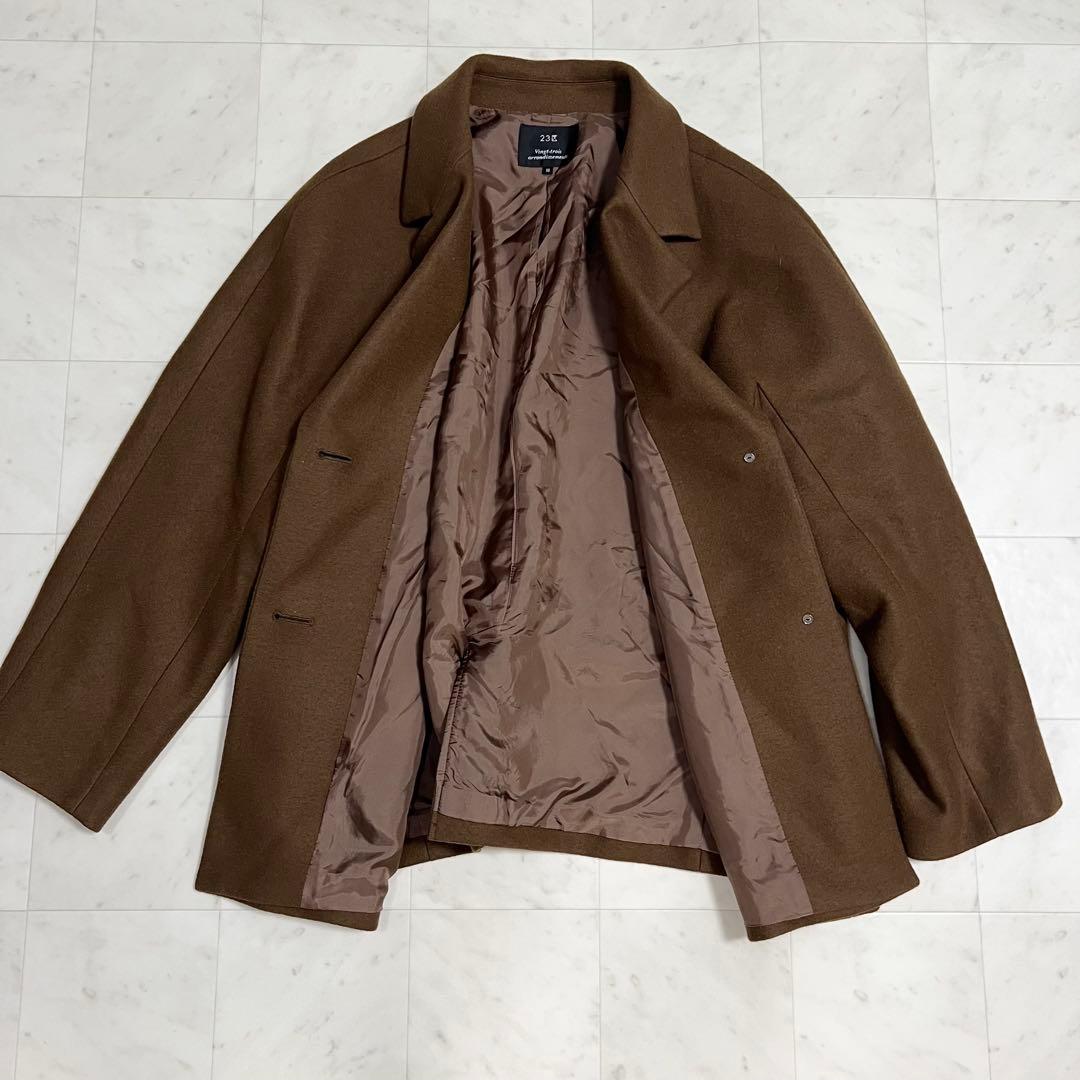 23区 ✨美品✨ウールショートコート 大きいサイズ 50