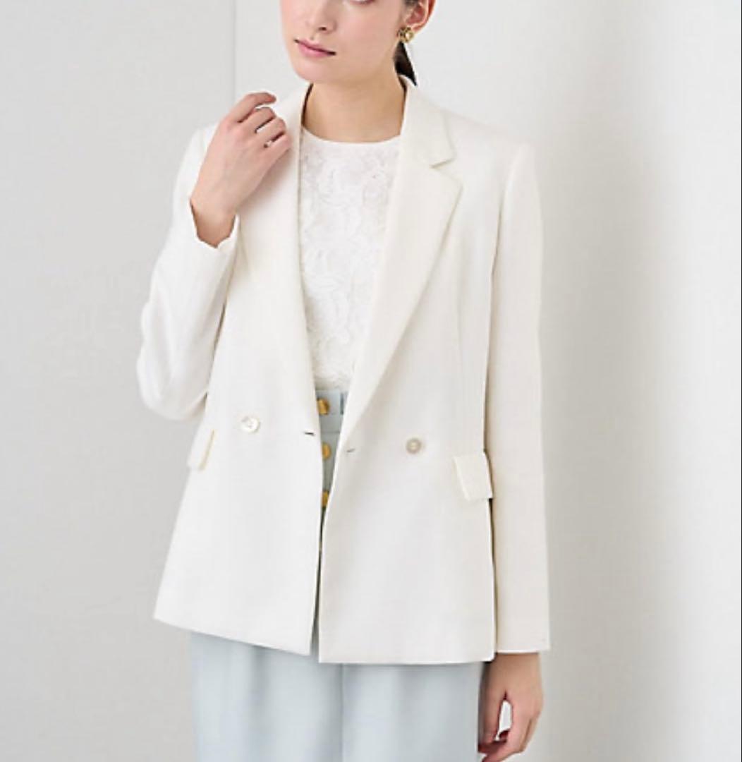 美品　アナイ　バスケットツイードダブル ジャケット　2024SS 現行