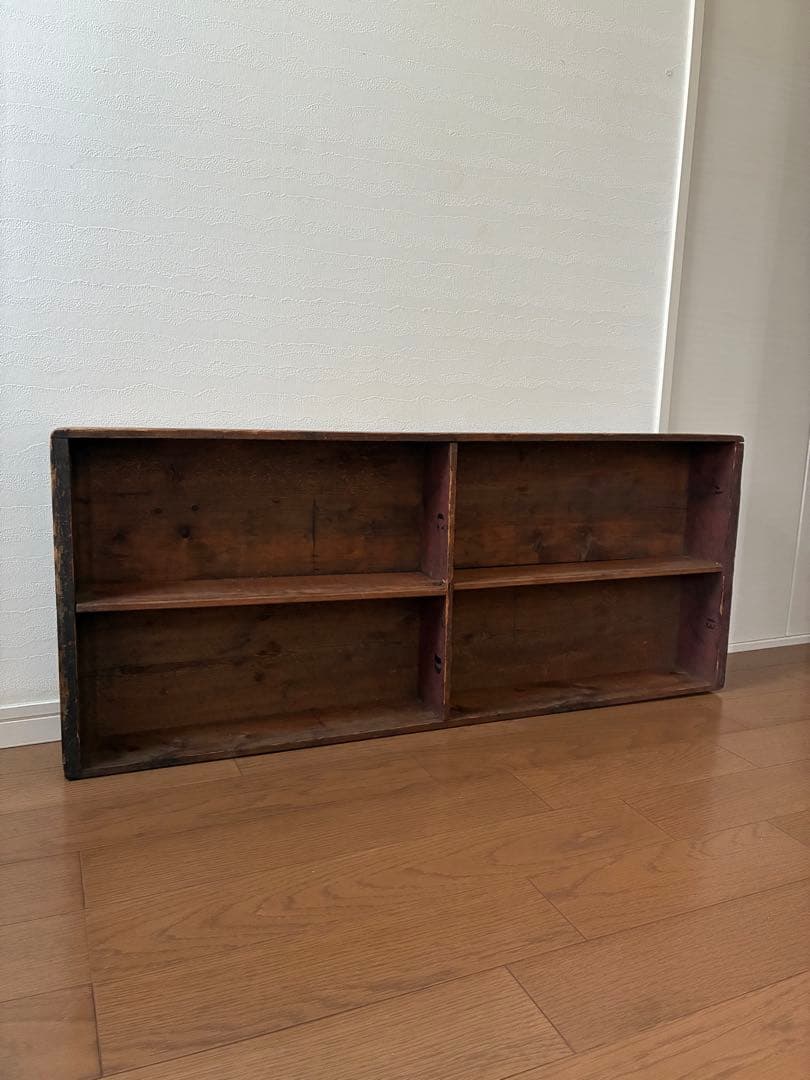 木製オープンシェルフ 2段