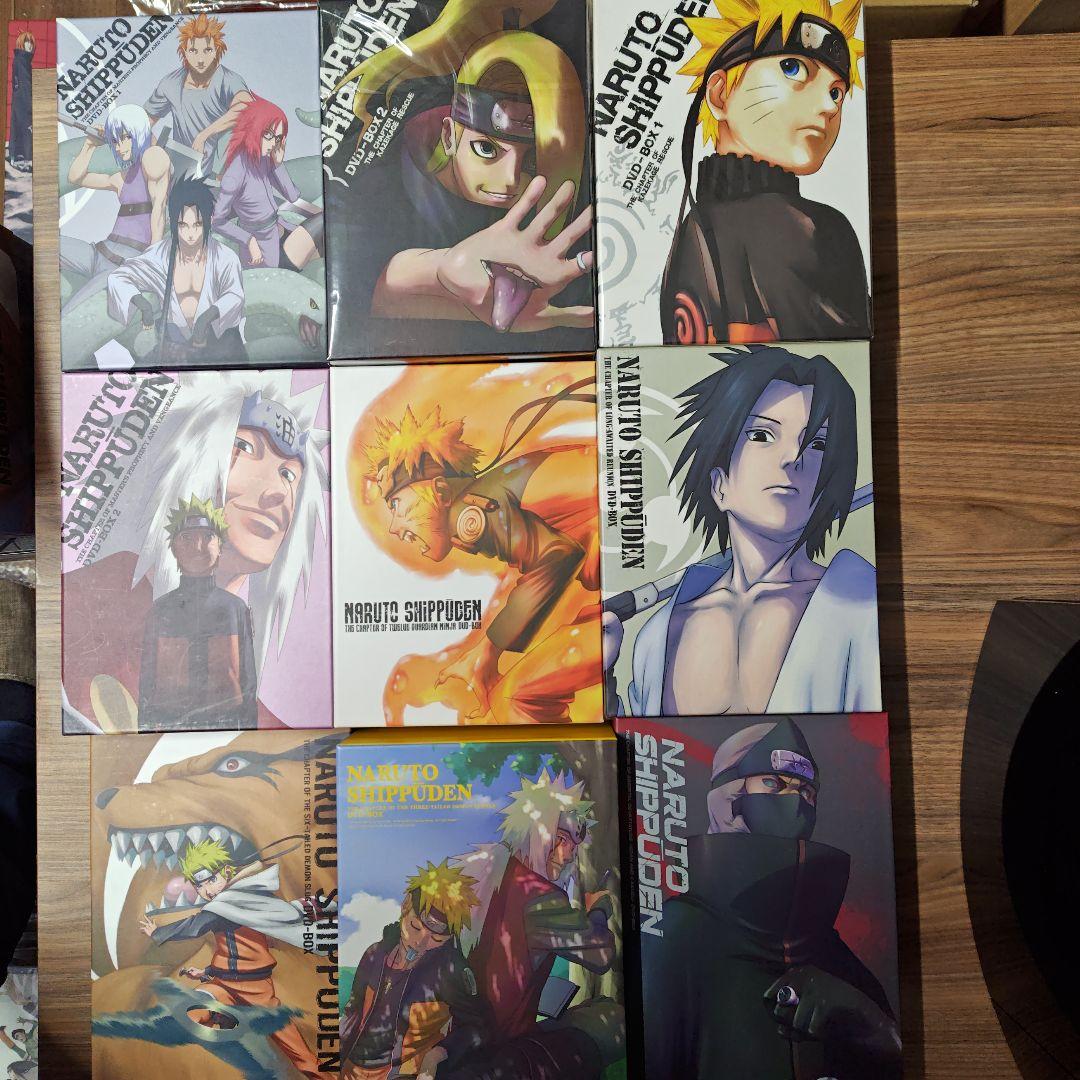 ナルト・ナルト疾風伝DVDまとめ売り（ほぼほぼコンプリート）