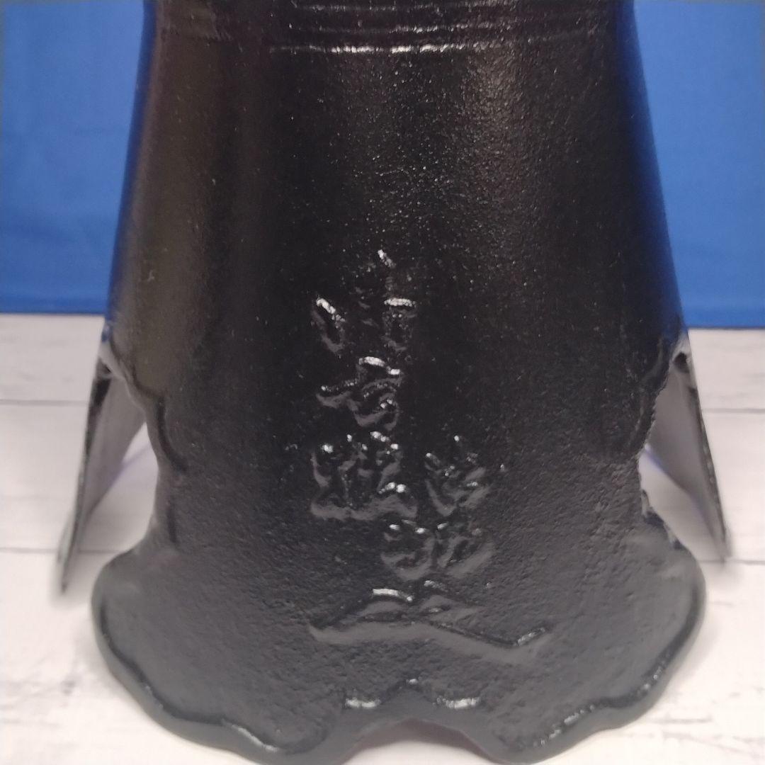 池坊専明好　御玄猪　唐銅製薄端　花器　立花　生花　いけばな　華道　花瓶