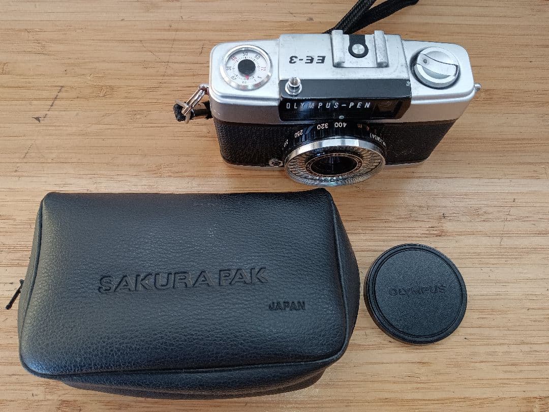 《TA336》OLYMPUS pen EE-3 コンパクトカメラ シャッターOK