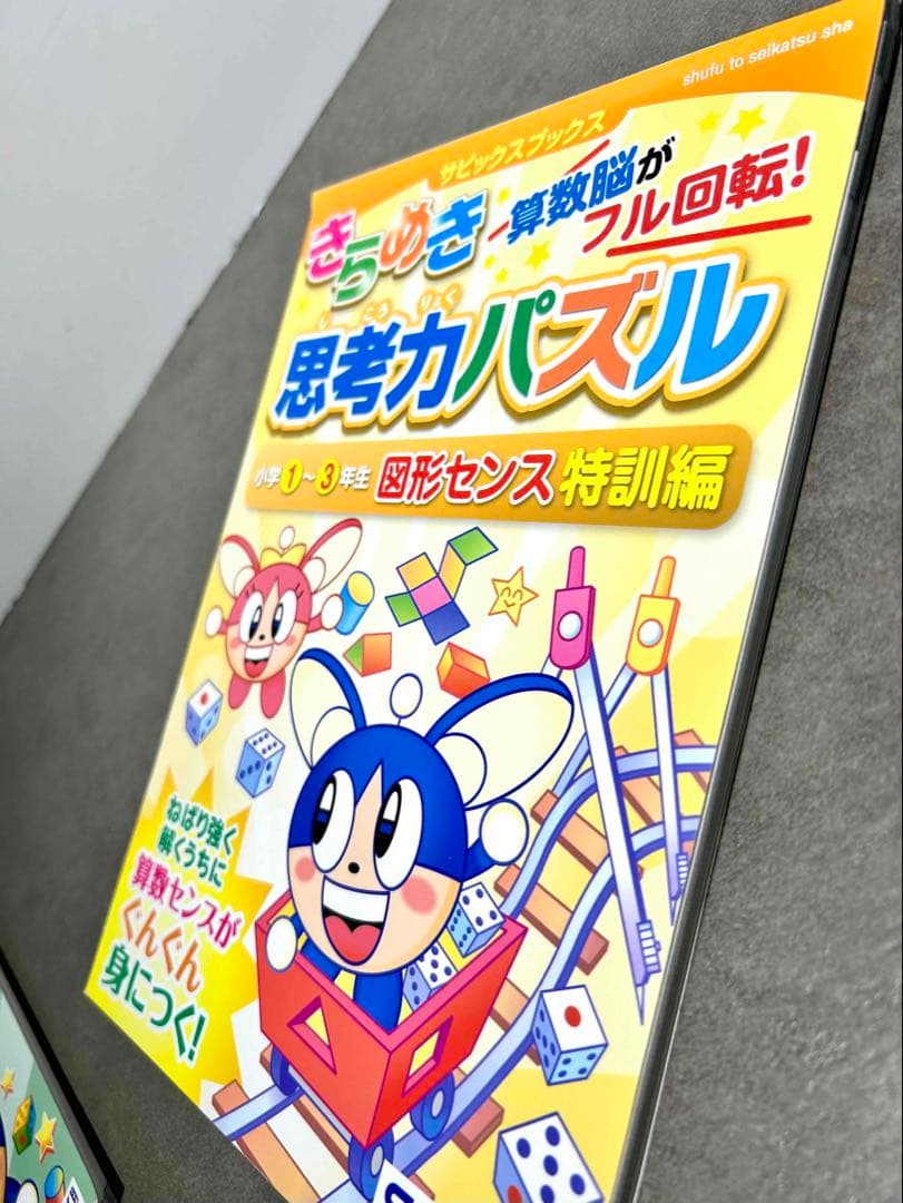SAPIX サピックス きらめき算数脳 思考力パズル 入門 特訓編 小学生