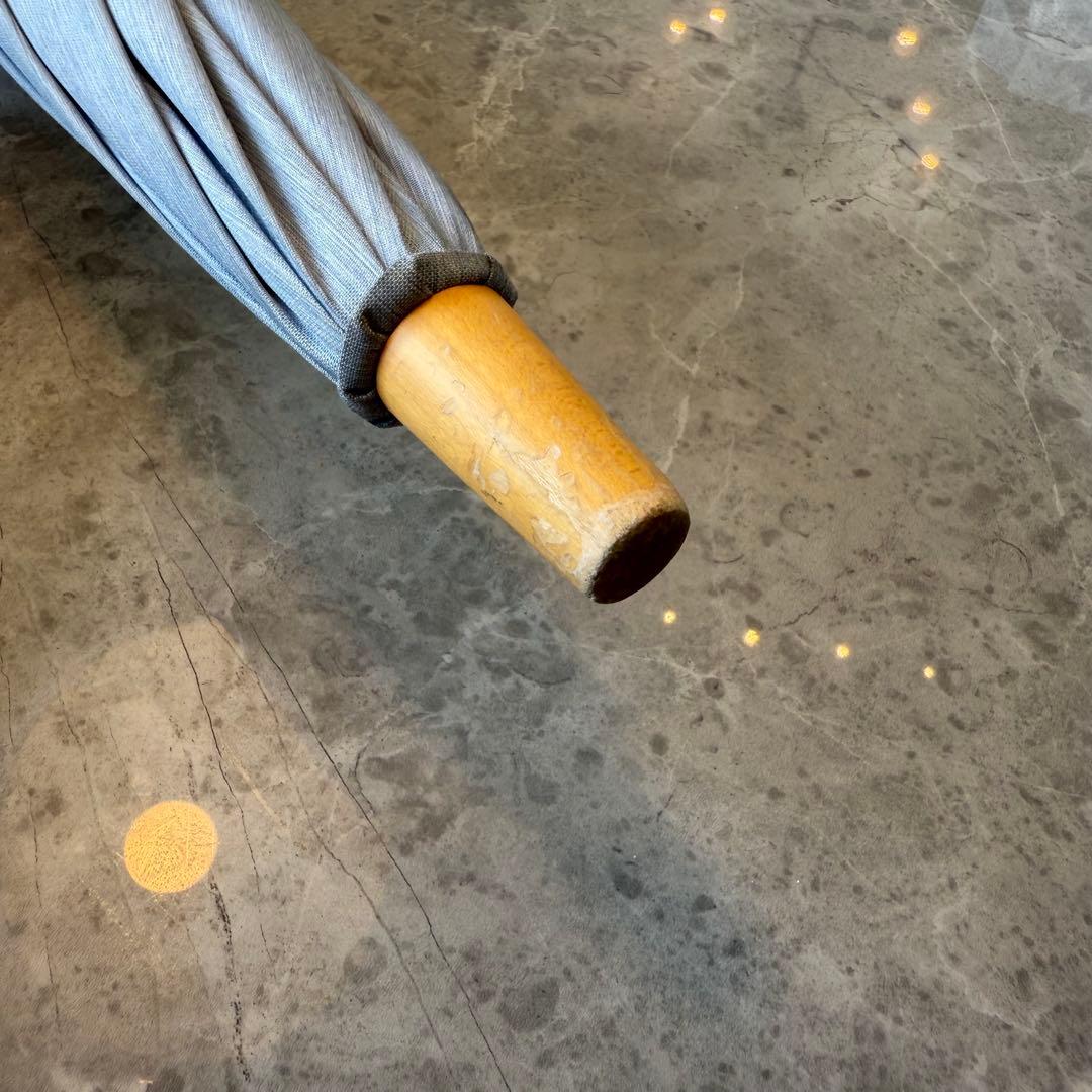 サンバリア100完全遮光Sサイズ フリル 日傘 ライトブルー