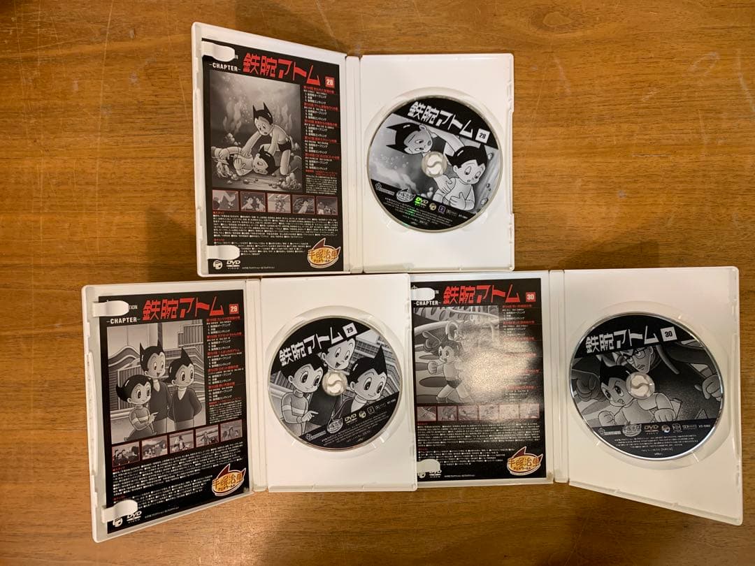 N1129-02★鉄腕アトム DVD 19-30 DVD-BOX 4 / 5