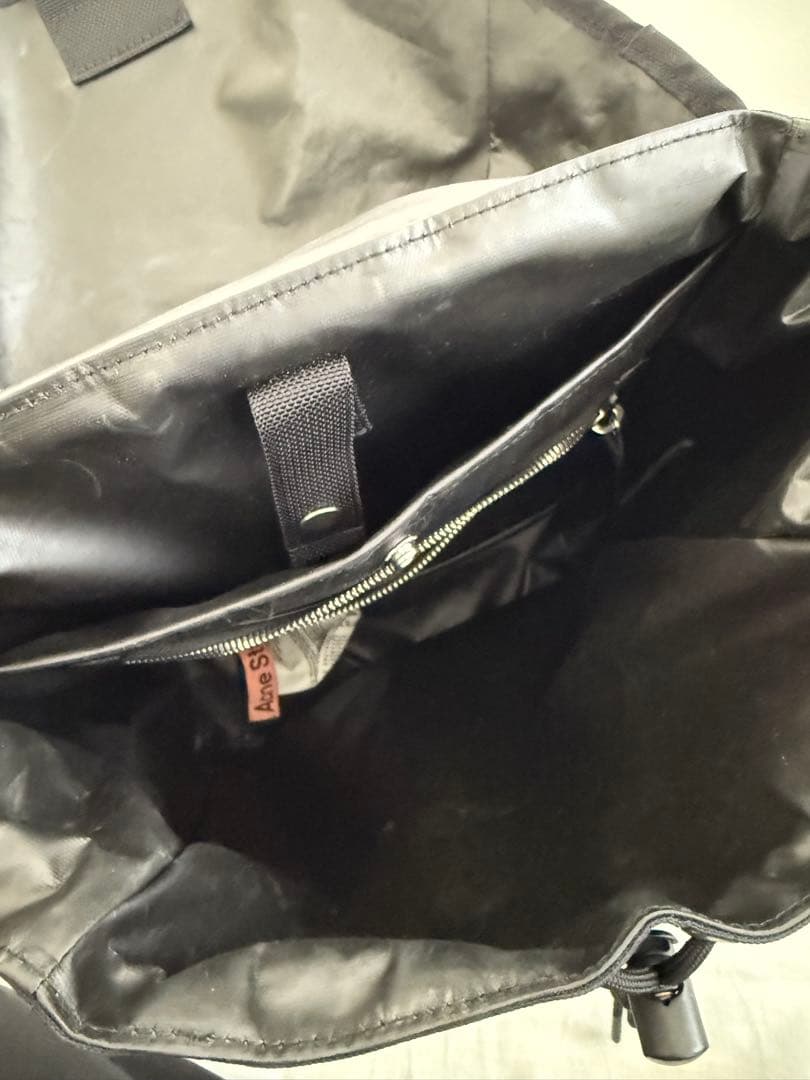 Acne Studios バックパック リュック ブラック ナイロン