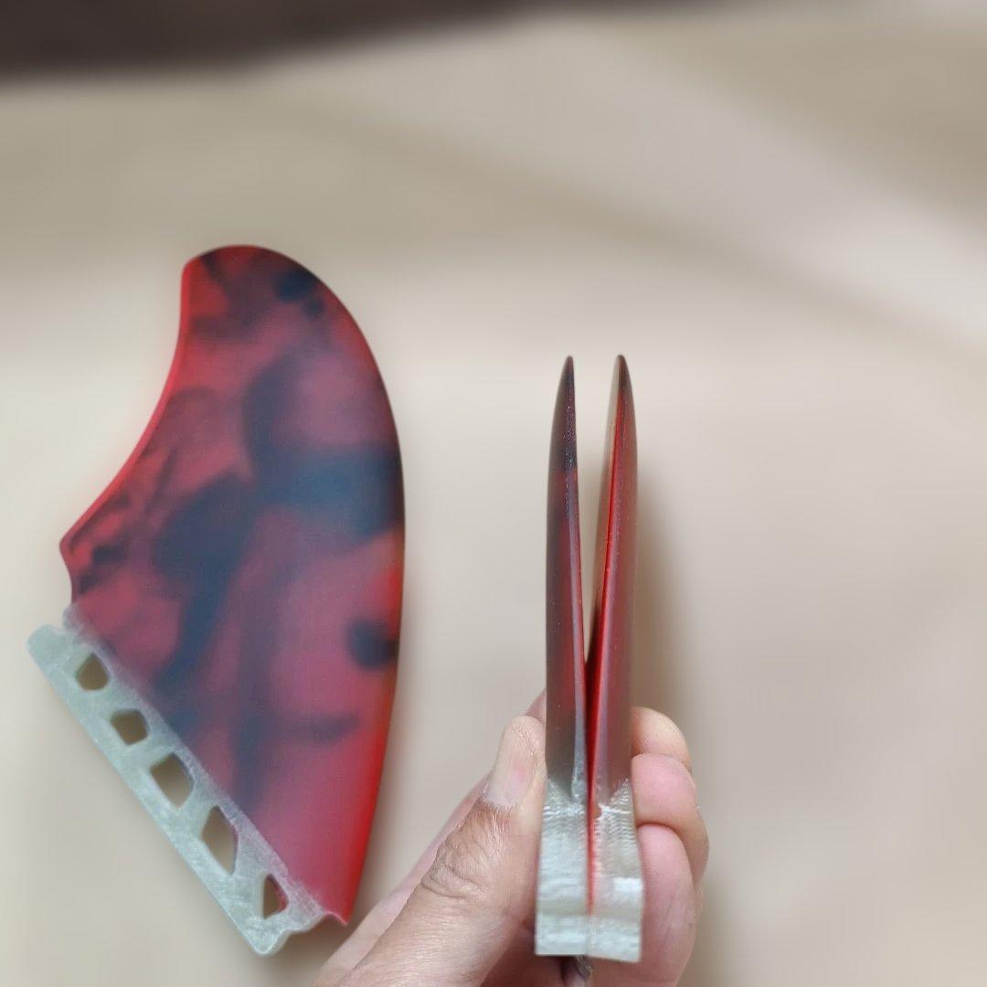 アートグラス仕様　クワッドフィン　フューチャーフィン対応　マチャドクワッド系