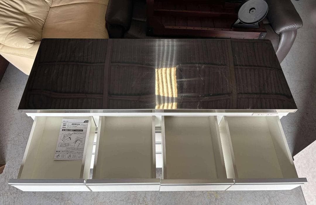 zizimomoji 昇光家具のステンレストップキッチンカウンターUsed