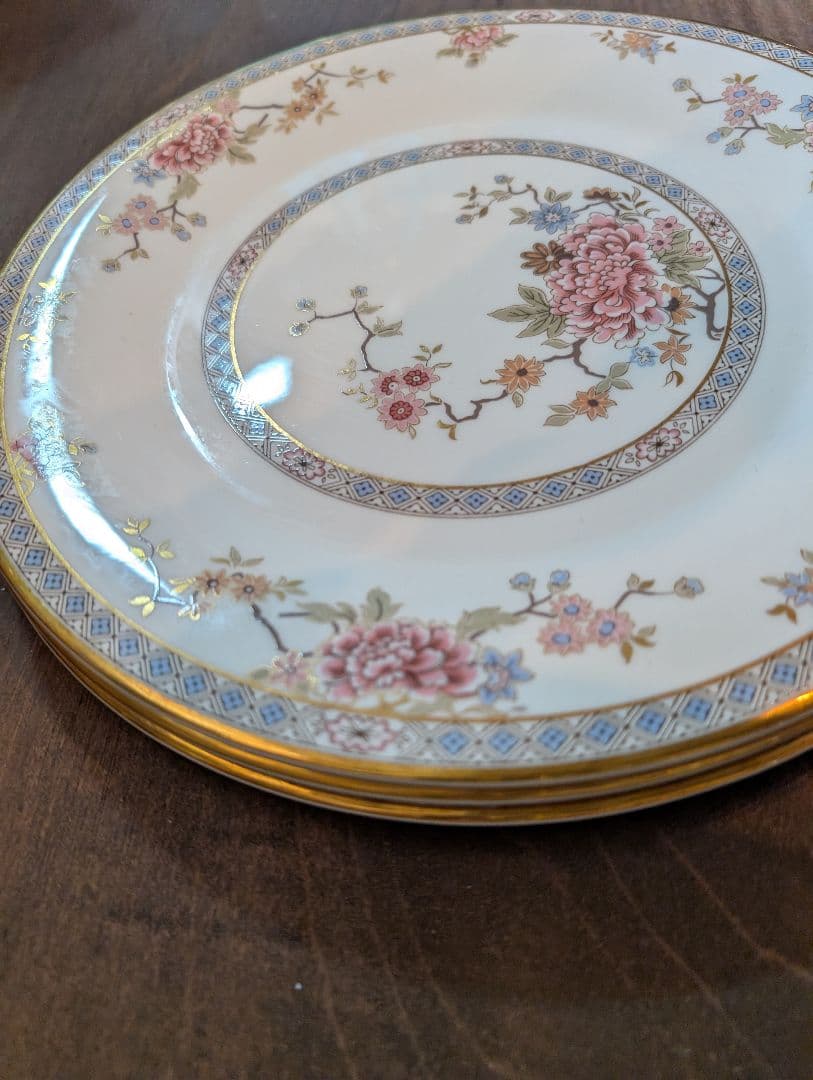 ロイヤルドルトン　カントン　ディナープレート27㎝プレート♡3枚