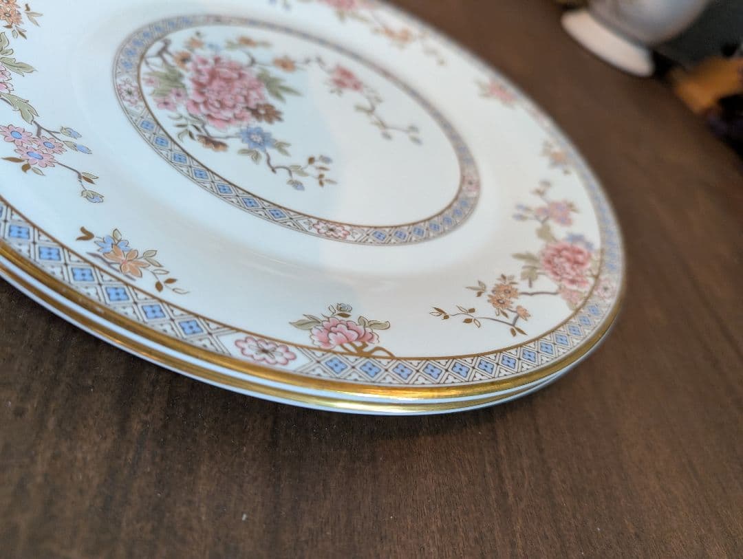 ロイヤルドルトン　カントン　ディナープレート27㎝プレート♡3枚