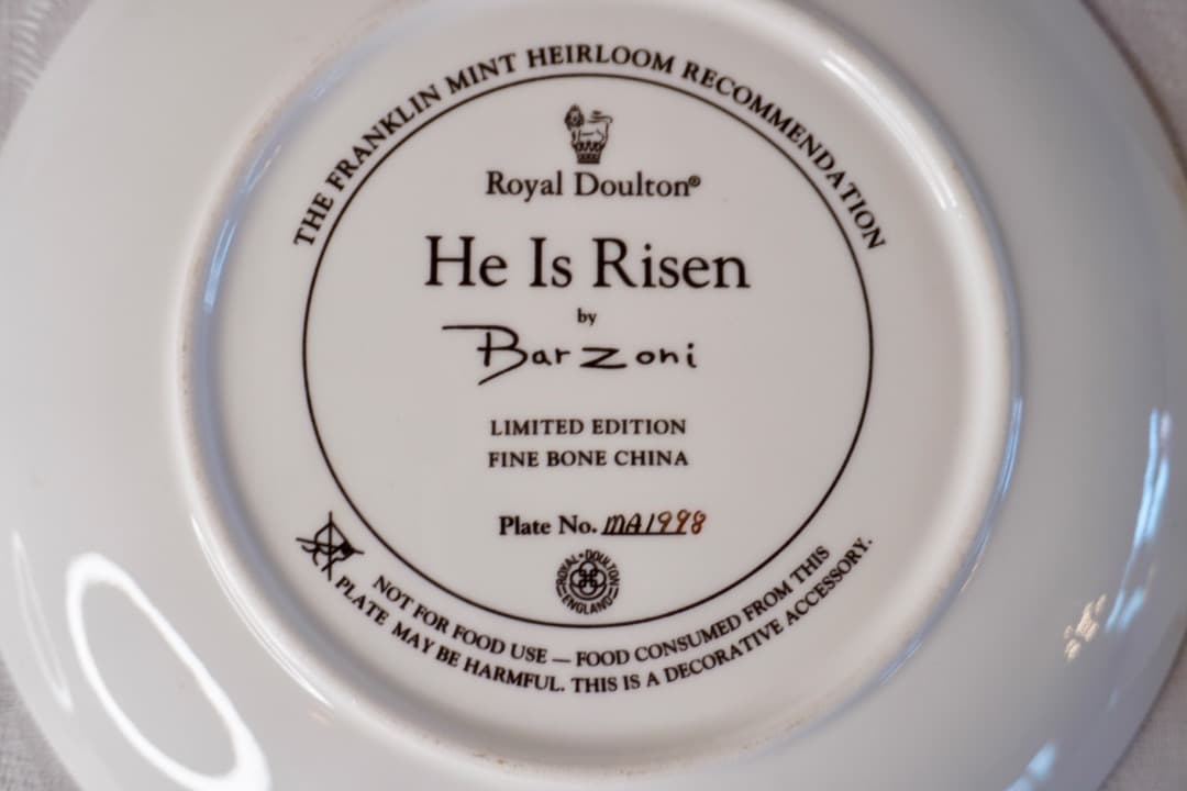 Franklin Mint キリスト 絵皿 11枚セット コレクションプレート