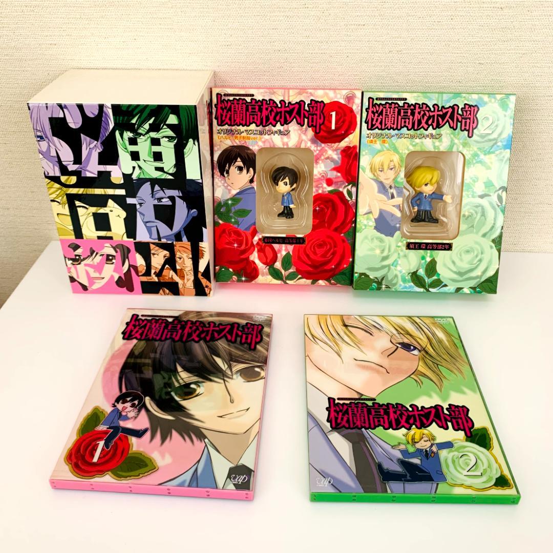 桜蘭高校ホスト部　DVD　初回限定　フィギュア付　全巻