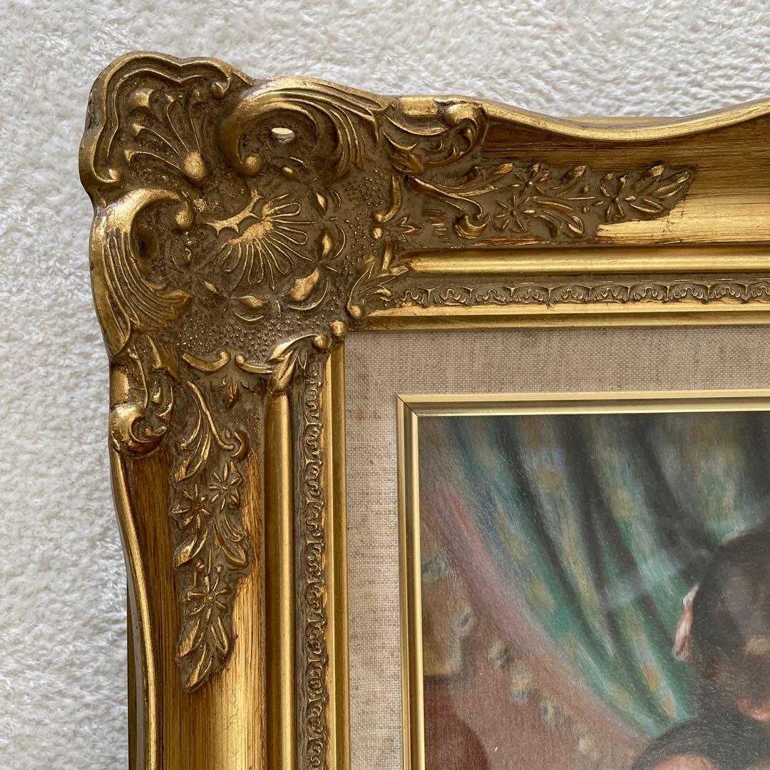 ルノワール　絵画　額付き