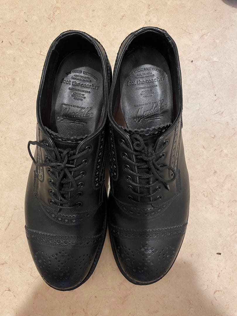 t*1様 人気モデルfoot the coacher 革靴