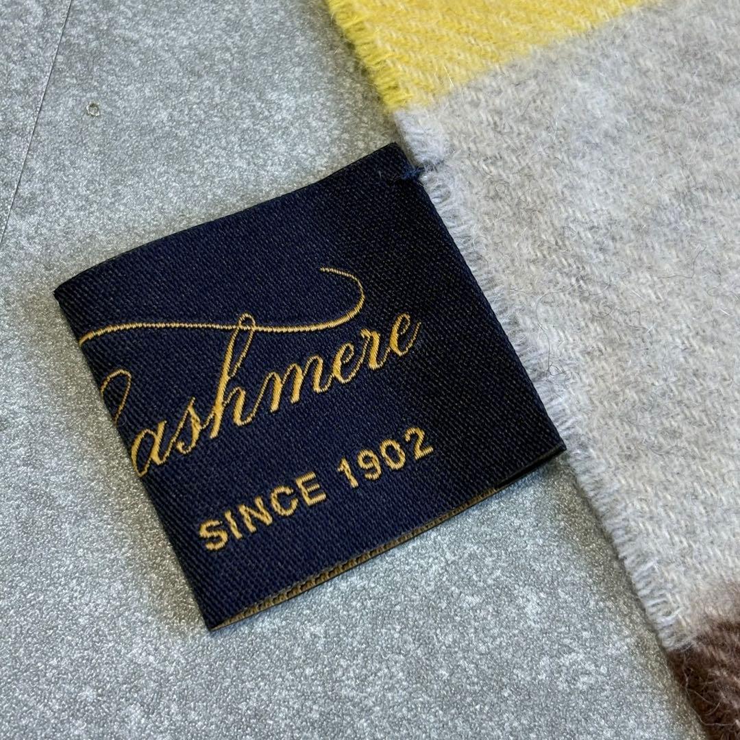 【新品未使用品】J.PRESS カシミヤ ストール 大判 好配色 オンワード