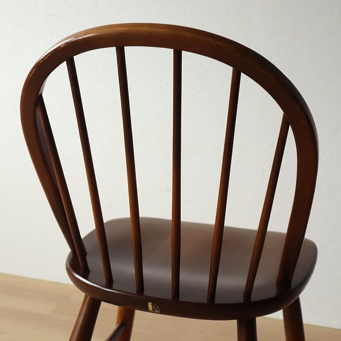 アンティーク 飛騨産業 キツツキ ウィンザーチェア ブナ材 無垢材③