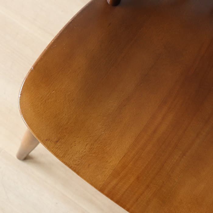 アンティーク 飛騨産業 キツツキ ウィンザーチェア ブナ材 無垢材③