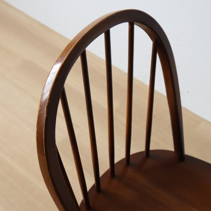 アンティーク 飛騨産業 キツツキ ウィンザーチェア ブナ材 無垢材③