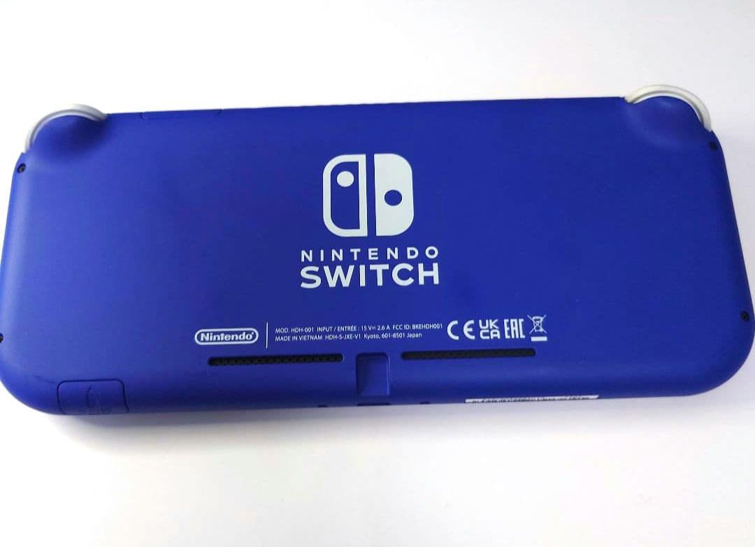 【中古】Nintendo Switch Lite 本体 ブルー 箱・充電器付き
