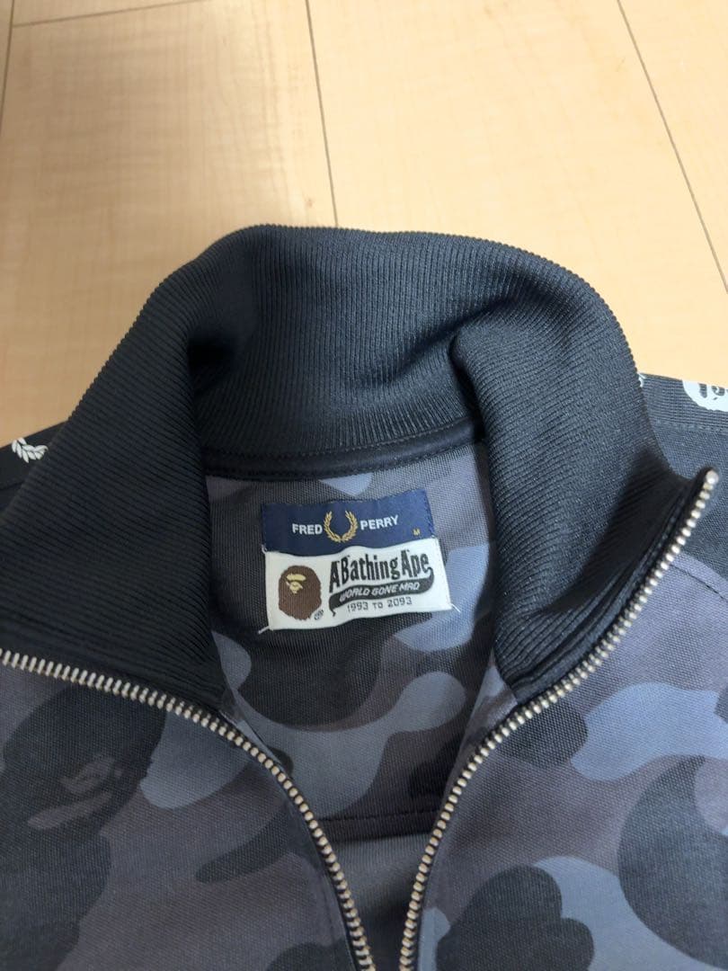 早い者勝ち！BAPE FRED PERRY CAMO TRACK JACKET