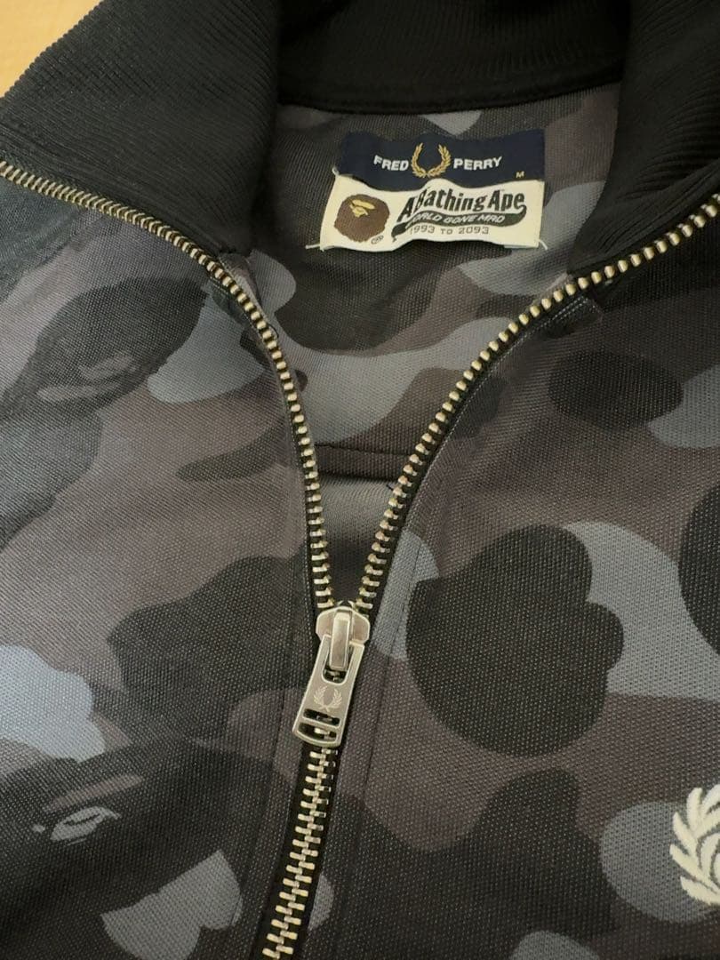 早い者勝ち！BAPE FRED PERRY CAMO TRACK JACKET