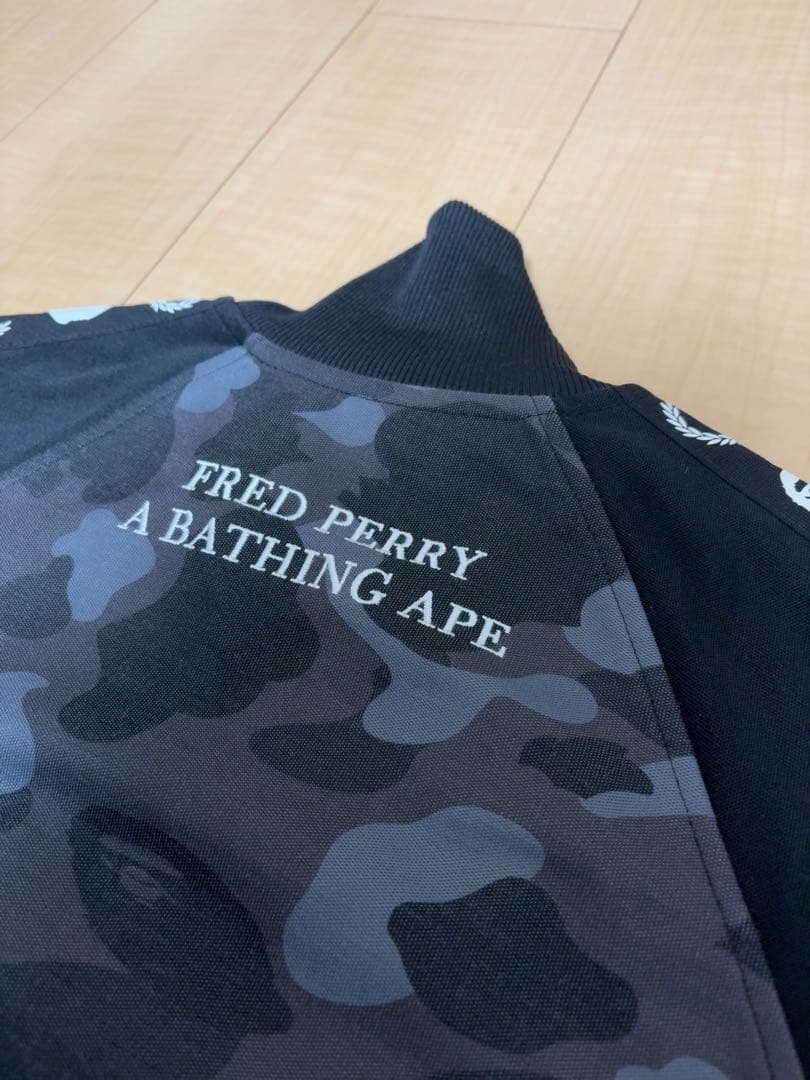早い者勝ち！BAPE FRED PERRY CAMO TRACK JACKET
