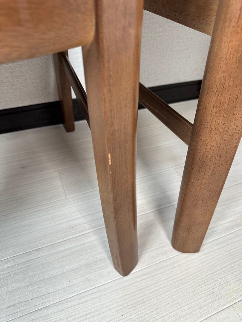 カリモク クラシック ヴィンテージ レザーチェア ２脚セット 管理No.※i4※