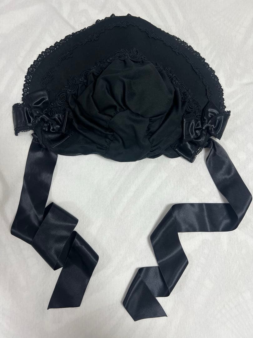 Innocent Worldフルボンネット♡黒