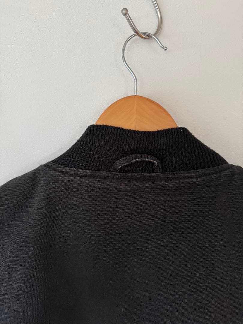 【希少】良品 ビッグスミス ダックベスト XL ブラック フェード ヴィンテージ