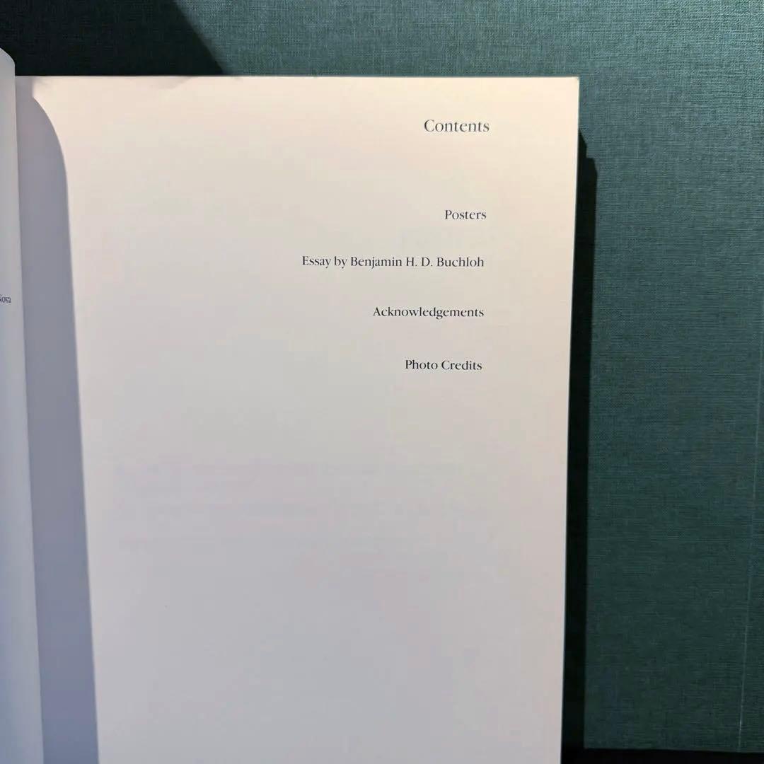 1986出版 Lawrence Weiner ローレンス・ウェイナー 作品集