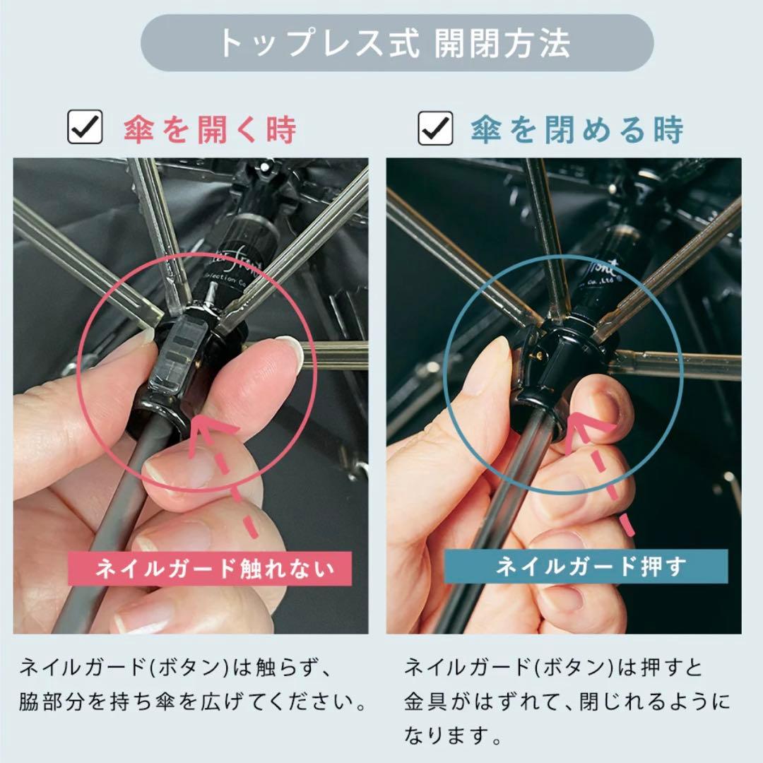 COKAGE+ active 2025最新サマーシールド５段ミニ50cm晴雨兼用