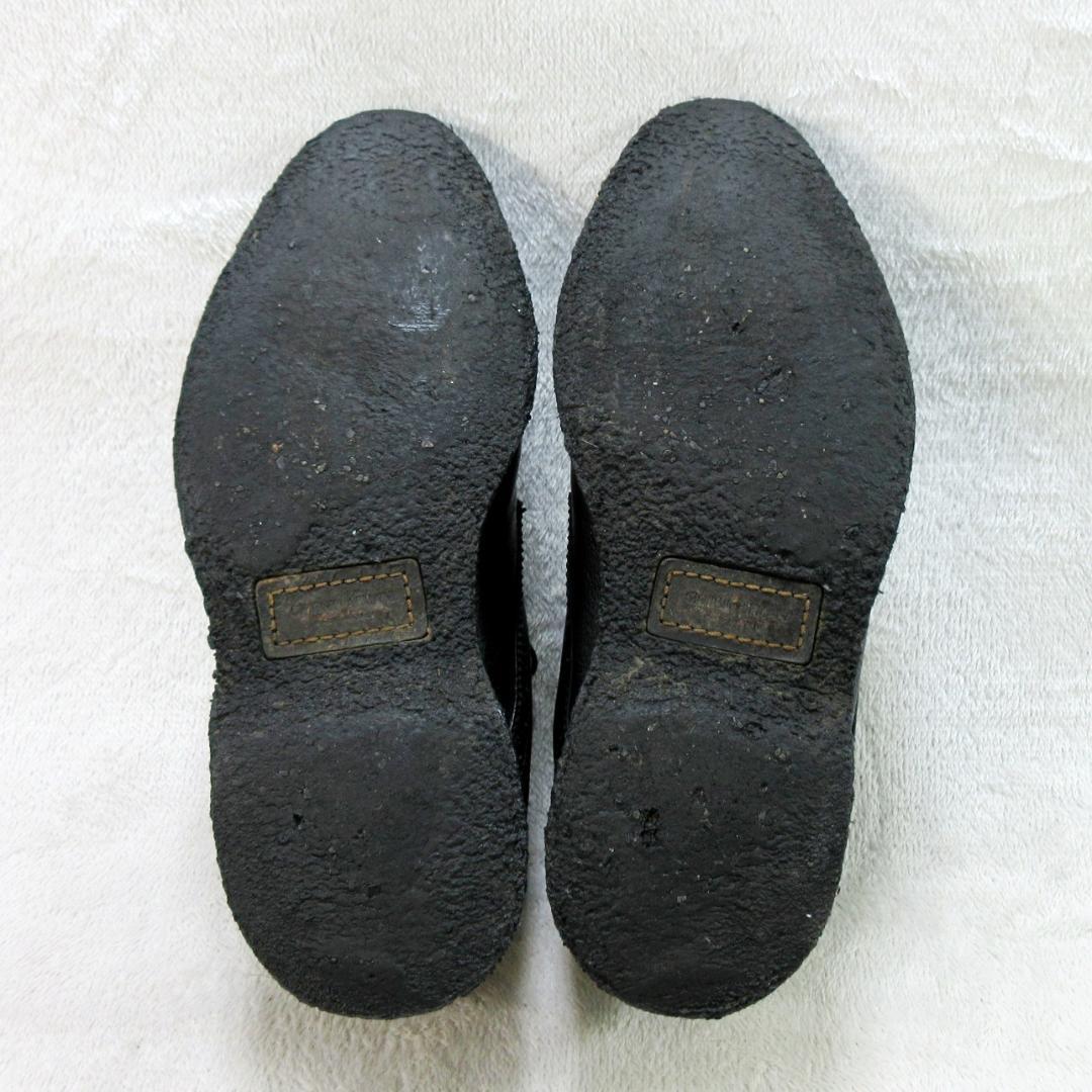 ✨激レア/超柔軟シボ革✨GIORGIO ARMANI チャッカブーツ EU42