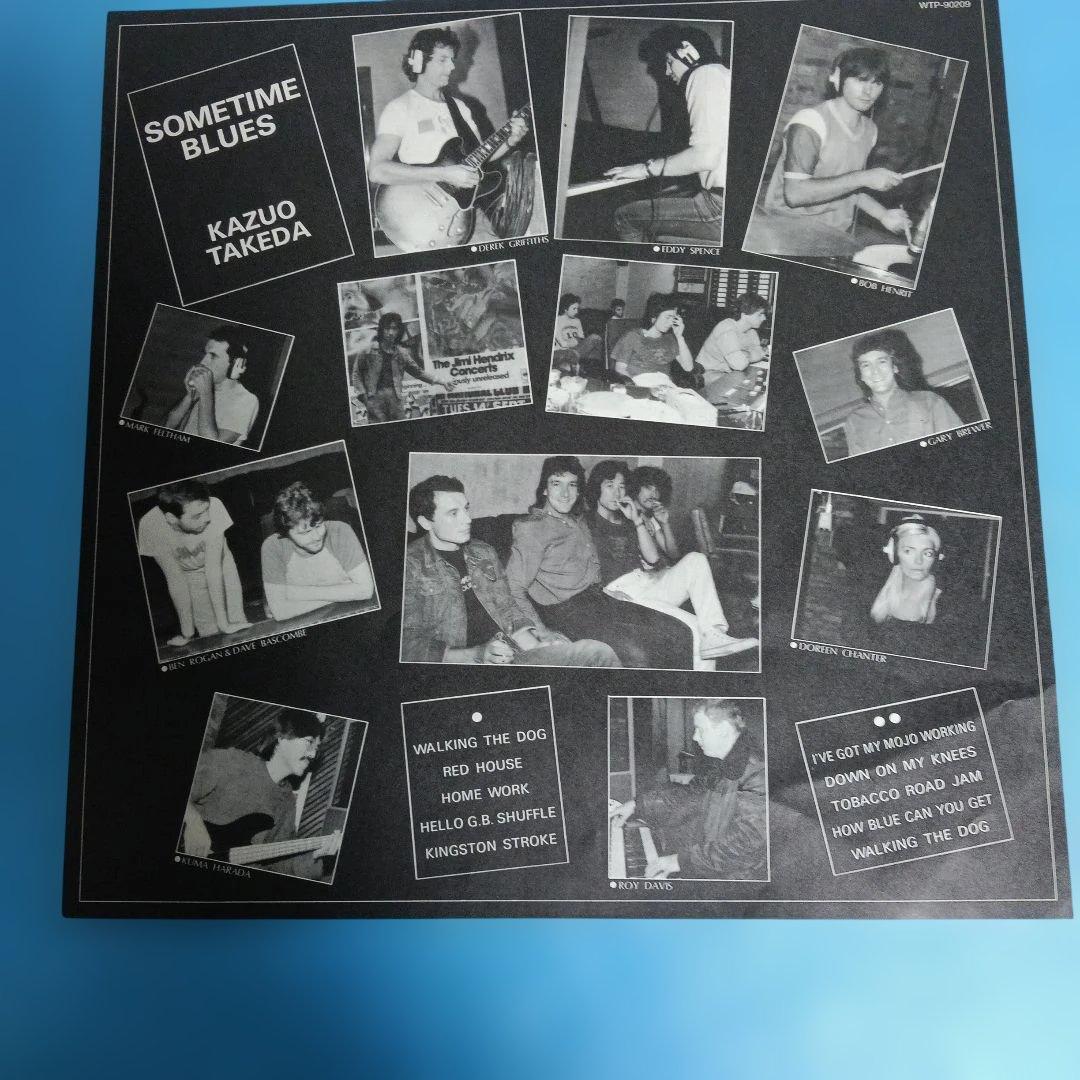 SOMETIME-BLUES／KAZUO TAKEDA レコード