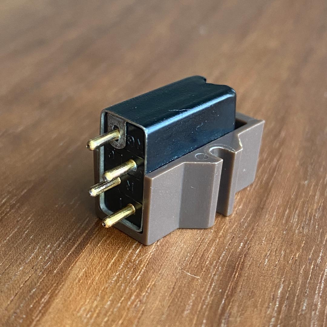 Shure M55E 茶 カモメ カートリッジ 動作確認済み