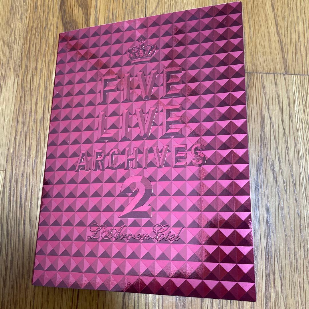 L'Arc〜en〜Ciel ラルク FIVE LIVE ARCHIVES 2