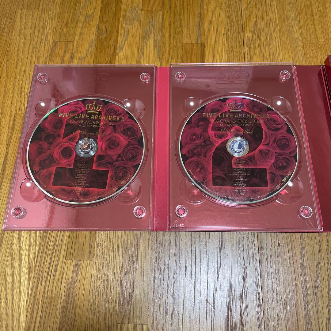 L'Arc〜en〜Ciel ラルク FIVE LIVE ARCHIVES 2