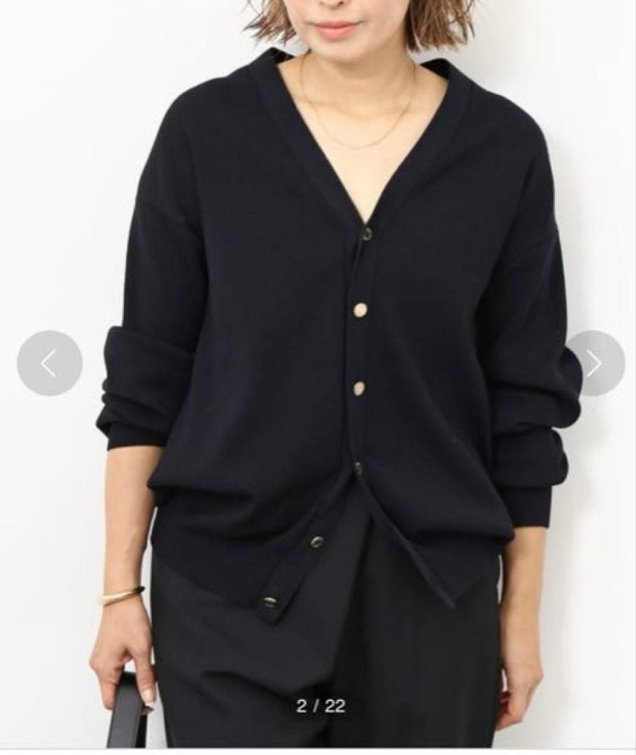 【タグ付未使用】Deuxieme Classe Heartrich カーディガン