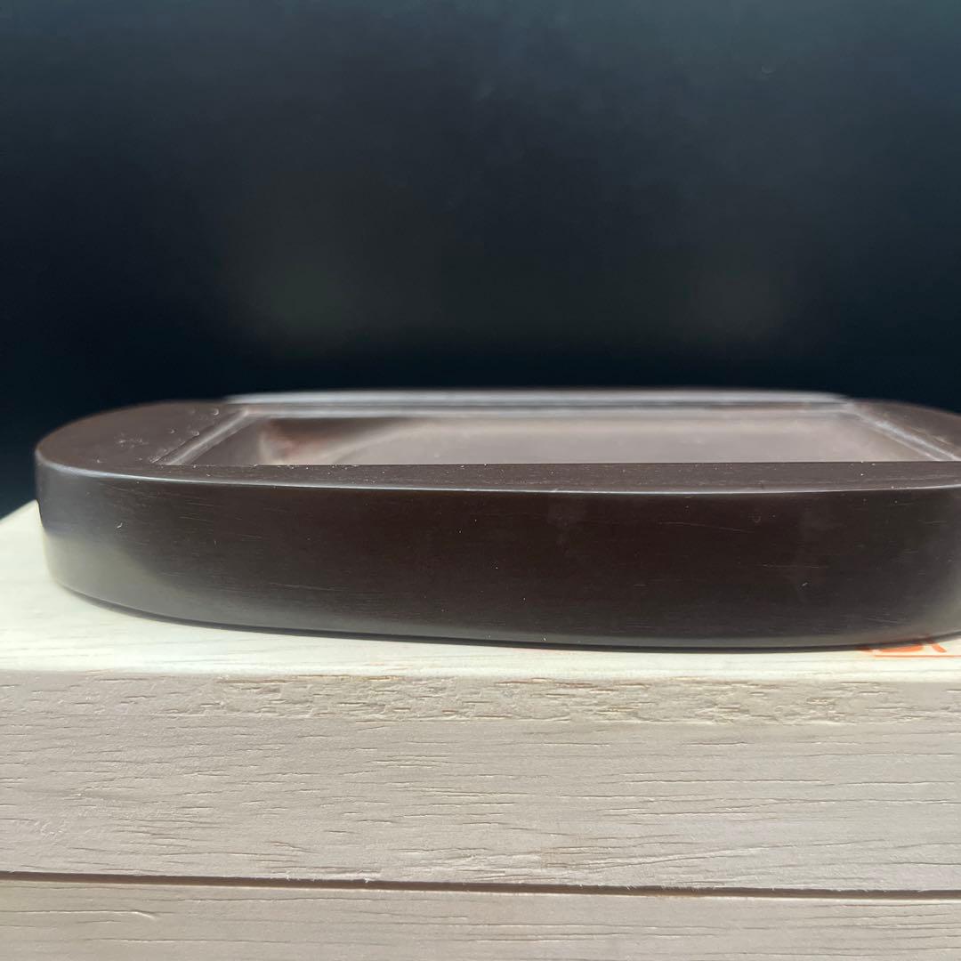 赤間硯　昭竜山作　小型の硯