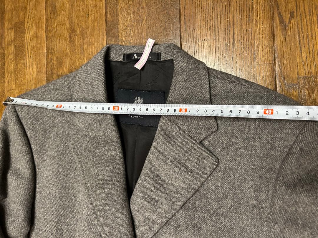 アクアスキュータム カシミヤ＆ウールコート