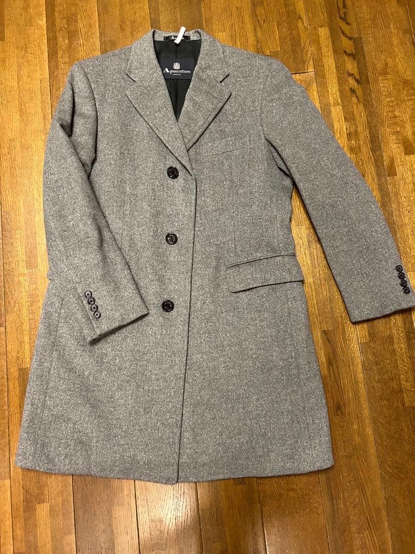 アクアスキュータム カシミヤ＆ウールコート