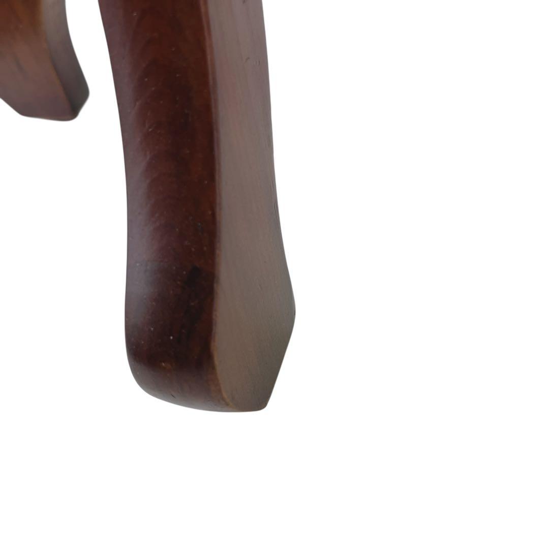 花台 飾り台 サイドテーブル 李朝様式家具 銘木 花梨 透かし彫り 八角形