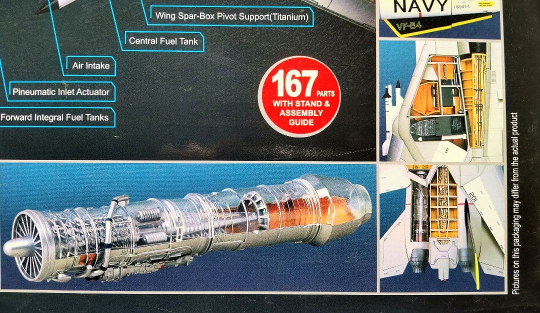 1/32 F14A 　4D VISION ビークルカットモデル　プラモデル