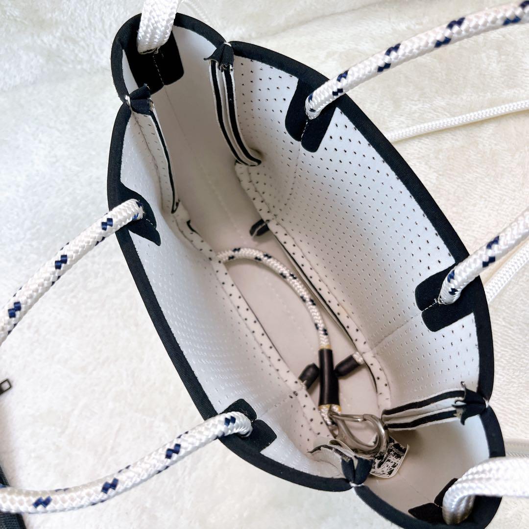 STATE OF ESCAPE マイクロ ミニ ショルダーバッグ 2WAY 白