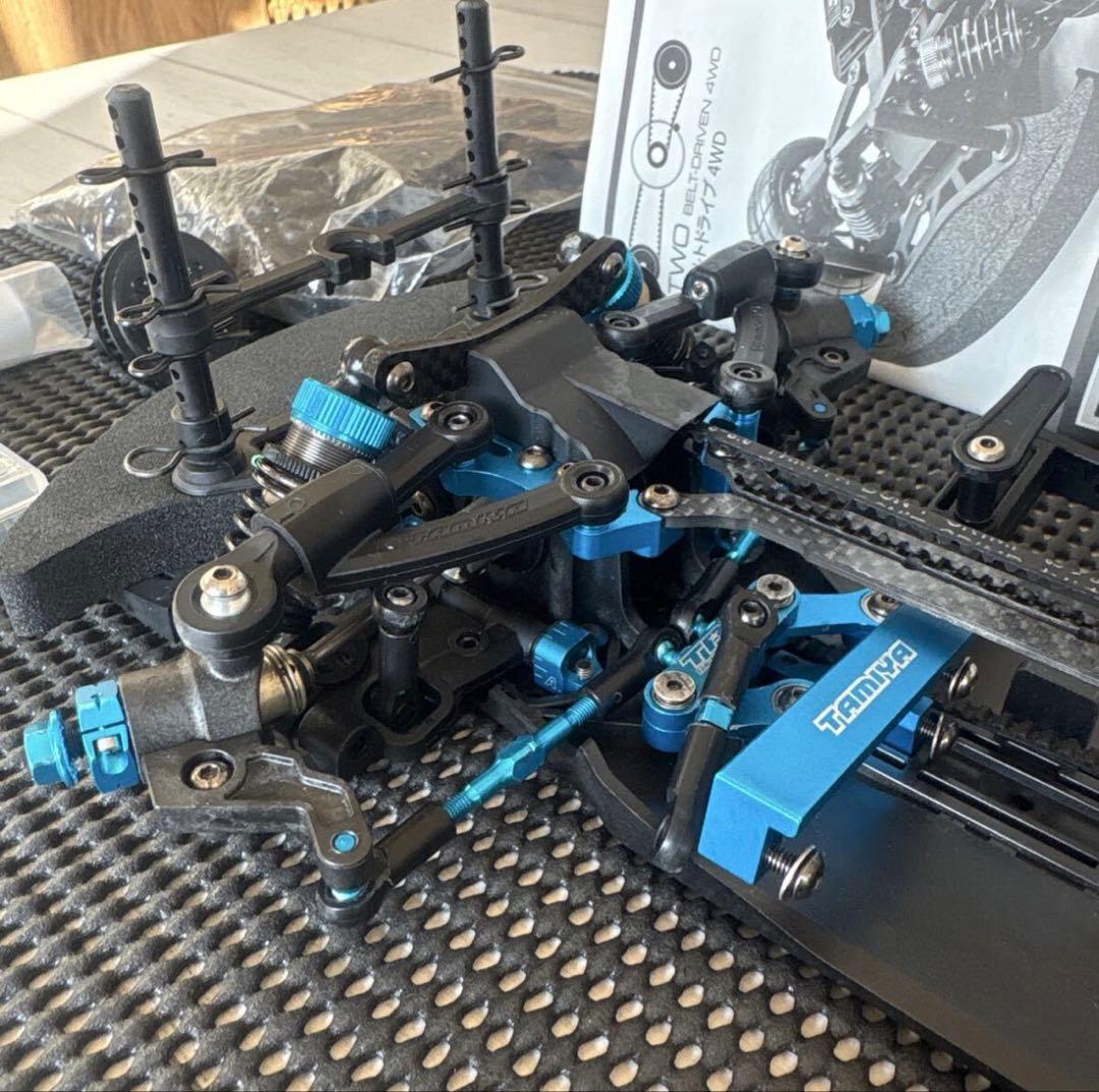 TAMIYA タミヤ　TA08 スペアパーツ　オプションパーツ沢山　ボールデフ付