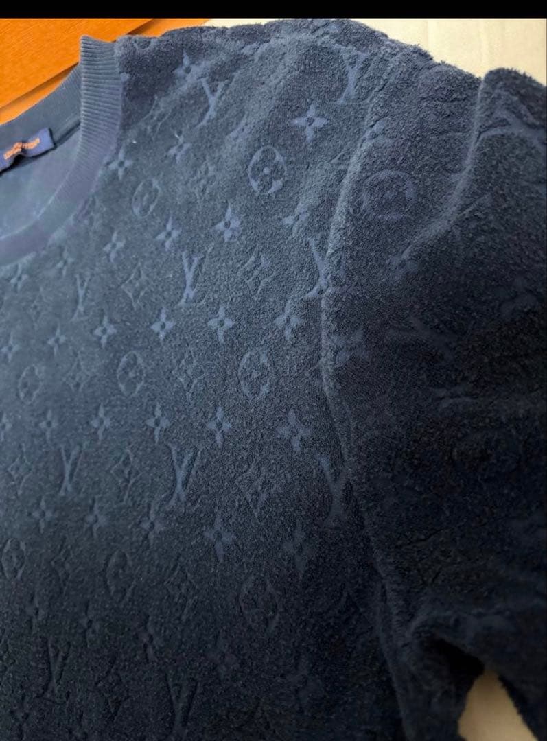 ❗️和さん専用❗️ヴィトン フレンチテリー　モノグラム 紺色　 XL