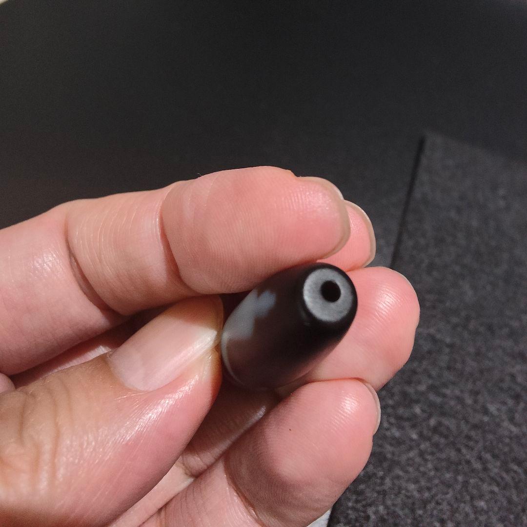 28 レア物　観音様　裏に天然の目玉　天珠　天然石　御守り　浄化　魔除け　龍神