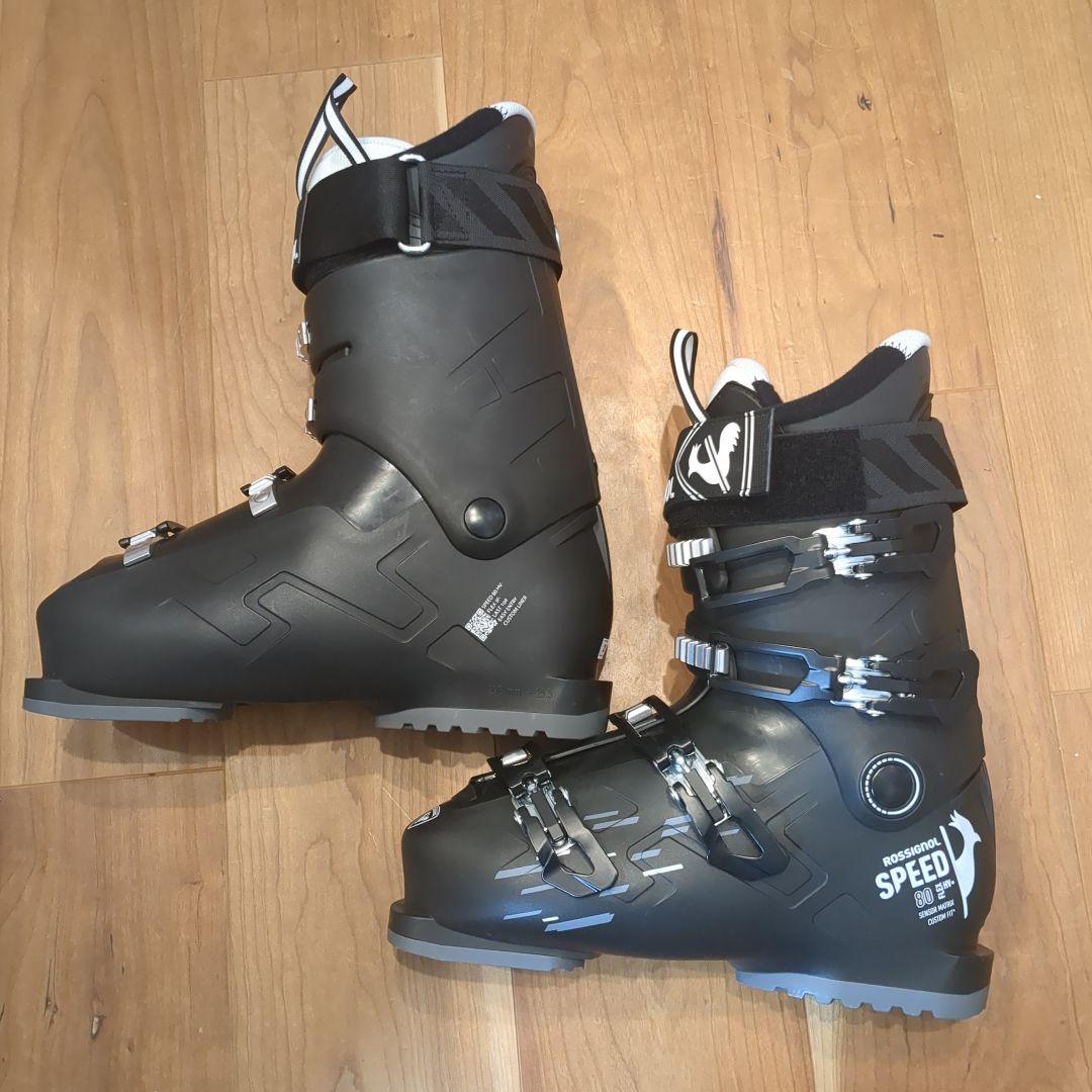 ロシニョール★スキーブーツ　SPEED80HV+　24-25　25.5cm 黒
