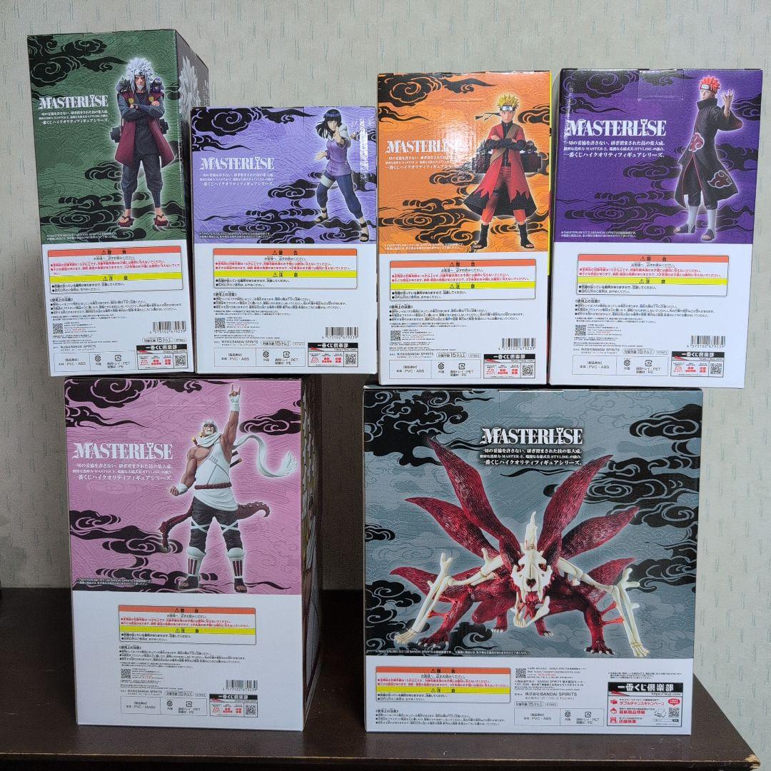 一番くじ　ナルト　フィギュア　A　B　C　D　E　ラストワン　コンプ　おまけ付②