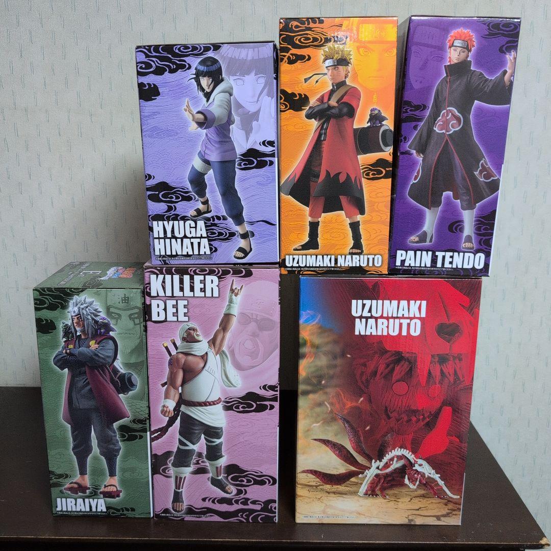 一番くじ　ナルト　フィギュア　A　B　C　D　E　ラストワン　コンプ　おまけ付②