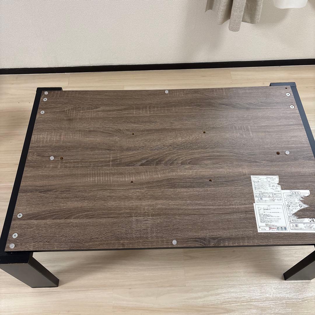 ニトリ　リビングこたつ　ブラウン　幅105cm